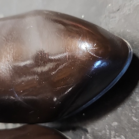 FRANCO SARTO Man Made Thin Patent Pull On Buckle Detail Heelwd Boot 7.5M - Picture 13 of 16